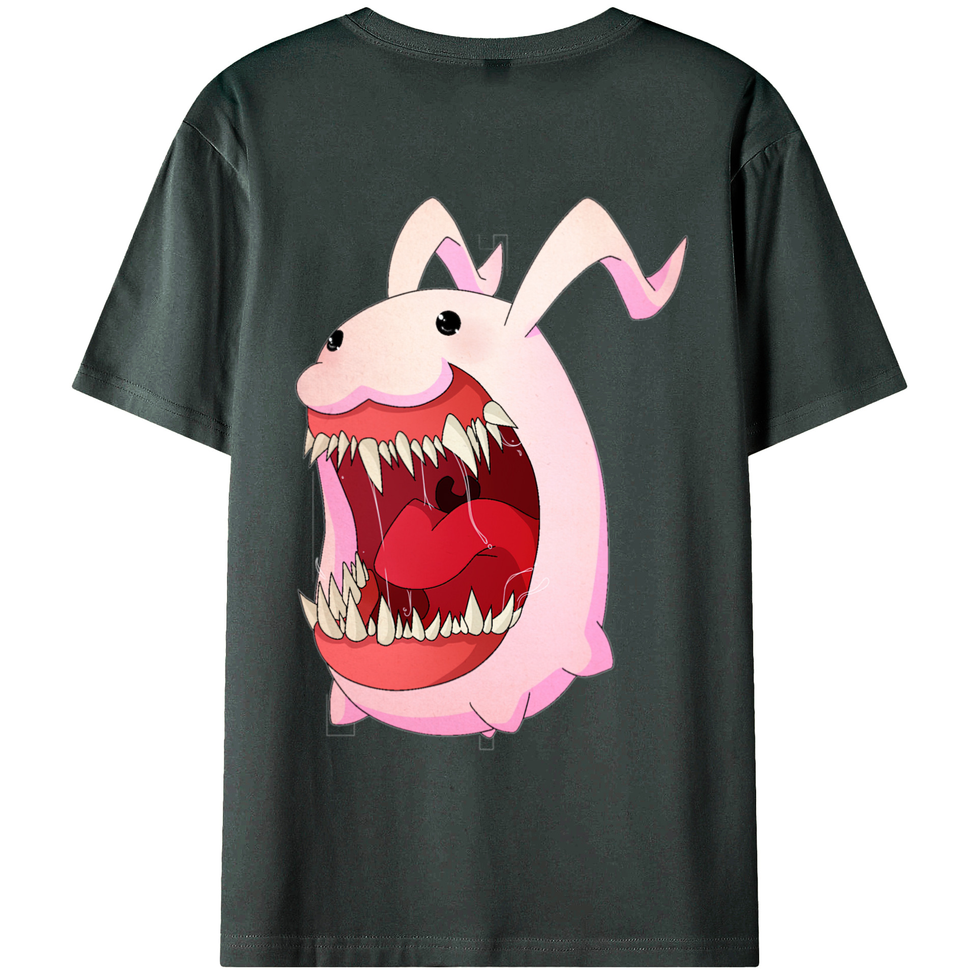 （画像用） Digimon デジタルモンスター/デジモン 綿100％ メンズ半袖Tシャツ（バックプリント） 通気性